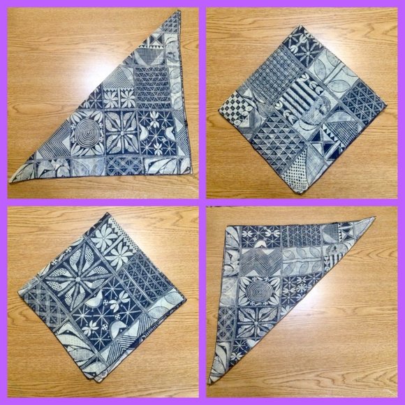 Mixed Graphic Print Scarf_091 - Picture 4 of 4